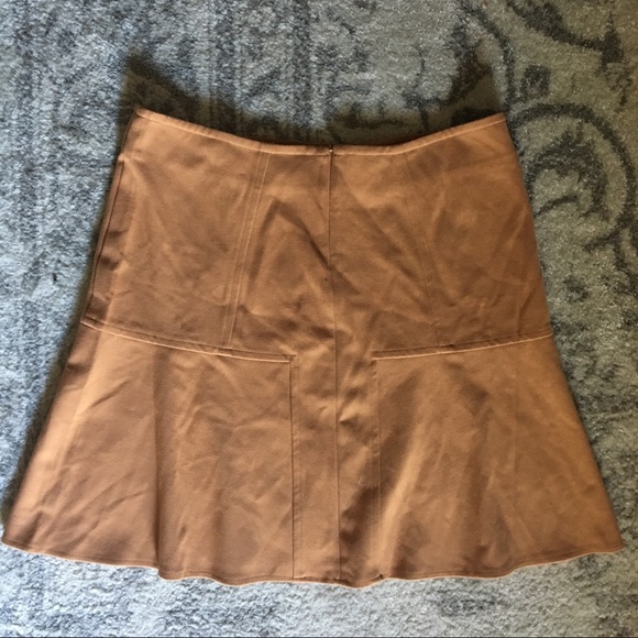 Amazing SUEDE camel/caramel skirt. Wonderful! - Picture 2 of 3